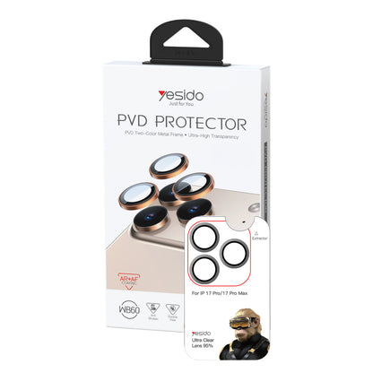 Yesido Apple iPhone 17 Pro Max WB60 Metal Kamera Lens