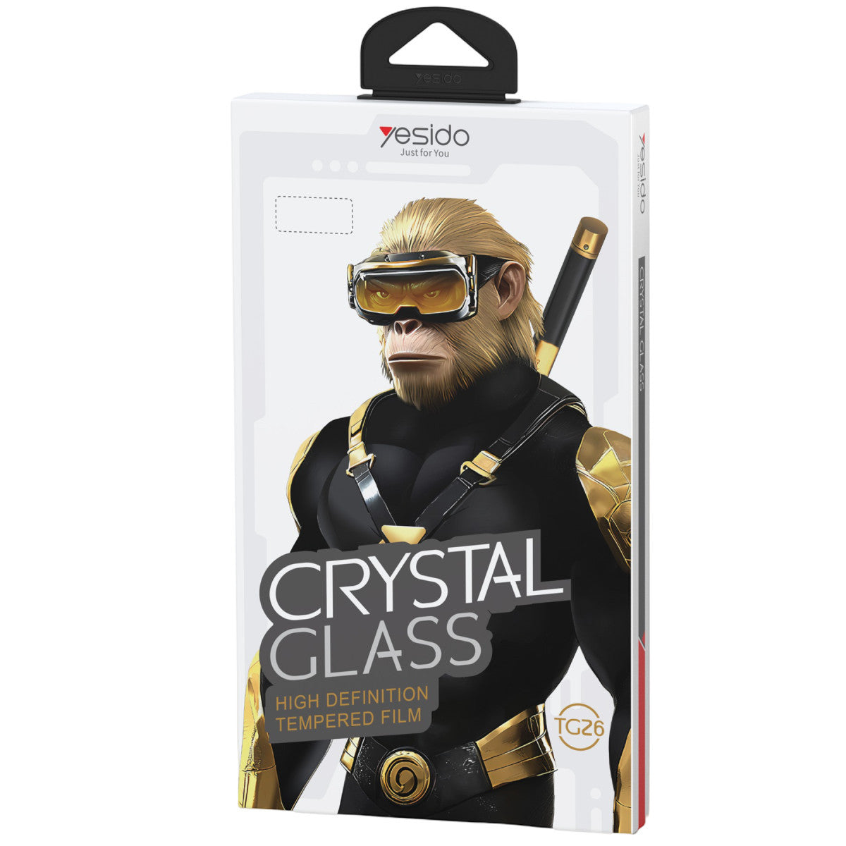 Yesido Apple iPhone 17 Pro TG26 Ultra Clear HD Cam Ekran Koruyucu