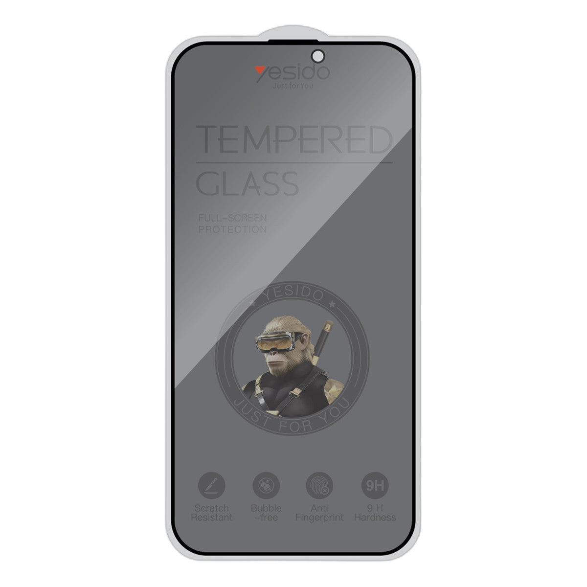 Yesido Apple iPhone 17 Pro TG27 Hayalet Cam Ekran Koruyucu