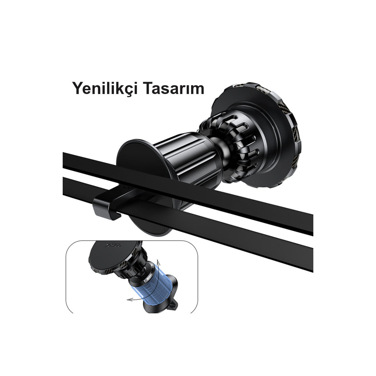 Yesido C154 Izgara Klipsli Manyetik Magsafe Araç Tutucu