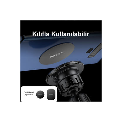 Yesido C154 Izgara Klipsli Manyetik Magsafe Araç Tutucu