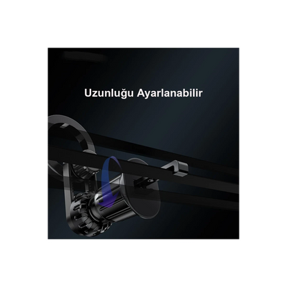 Yesido C157 Ayarlanabilir Izgara Klipsli Manyetik Magsafe Araç Tutucu - Siyah