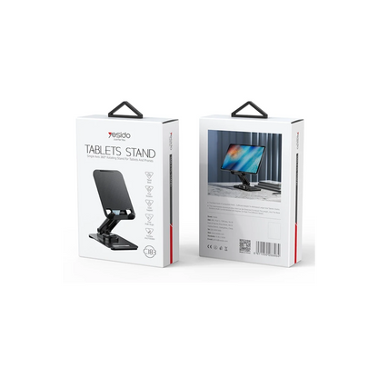 Yesido C183 360 Derece Ayarlanabilir Metal Tablet Standı - Siyah