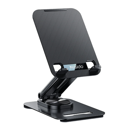 Yesido C183 360 Derece Ayarlanabilir Metal Tablet Standı - Siyah