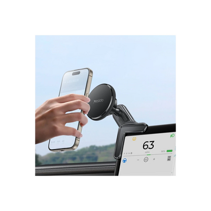 Yesido C213 360 Derece Ayarlanabilir Araç CarPlay Ekranına Sabitlenen Magsafe Araç Tutucu - Siyah