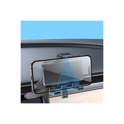Yesido C250 360 Derece Ayarlanabilir Araç CarPlay Ekranına Sabitlenen Araç Telefon Tutucu - Siyah