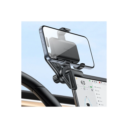 Yesido C250 360 Derece Ayarlanabilir Araç CarPlay Ekranına Sabitlenen Araç Telefon Tutucu - Siyah