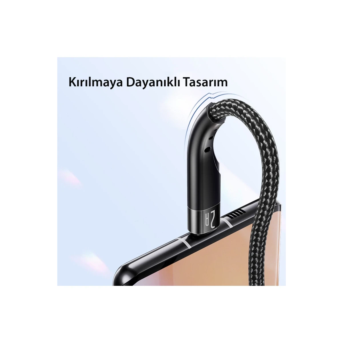 Yesido CA109 3M 2A Usb to Lightning Hızlı Şarj Kablosu - Siyah