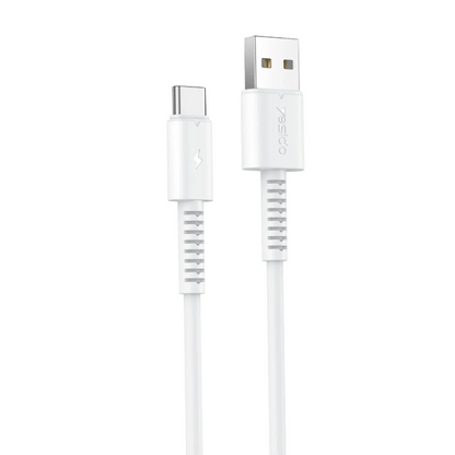 Yesido CA120 TC 1M 18W USB to Type-C QC Hızlı Şarj Kablosu - Beyaz