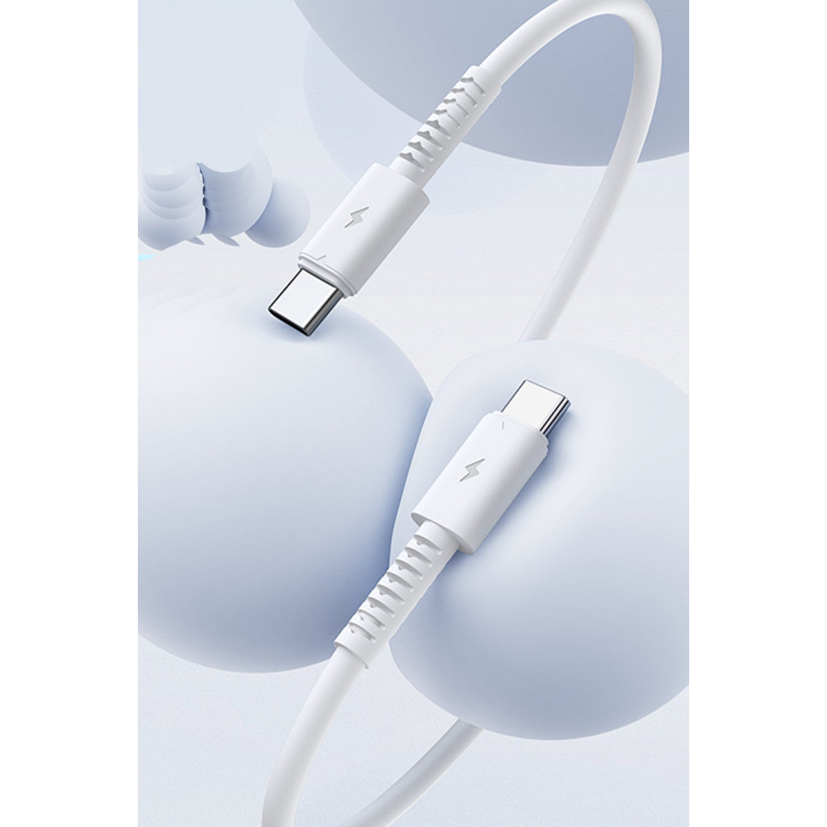 Yesido CA154 1M 60W Type-C to Type-C PD Hızlı Şarj Kablosu