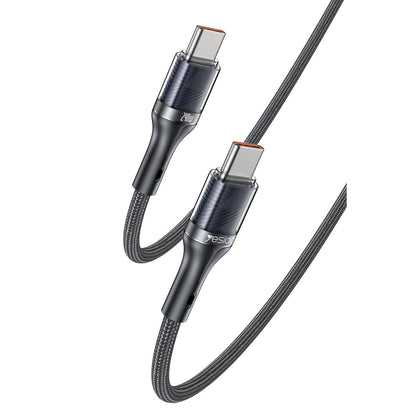 Yesido CA166 1.2M 240W Type-C to Type-C PD 2.0 Hızlı Şarj Kablosu