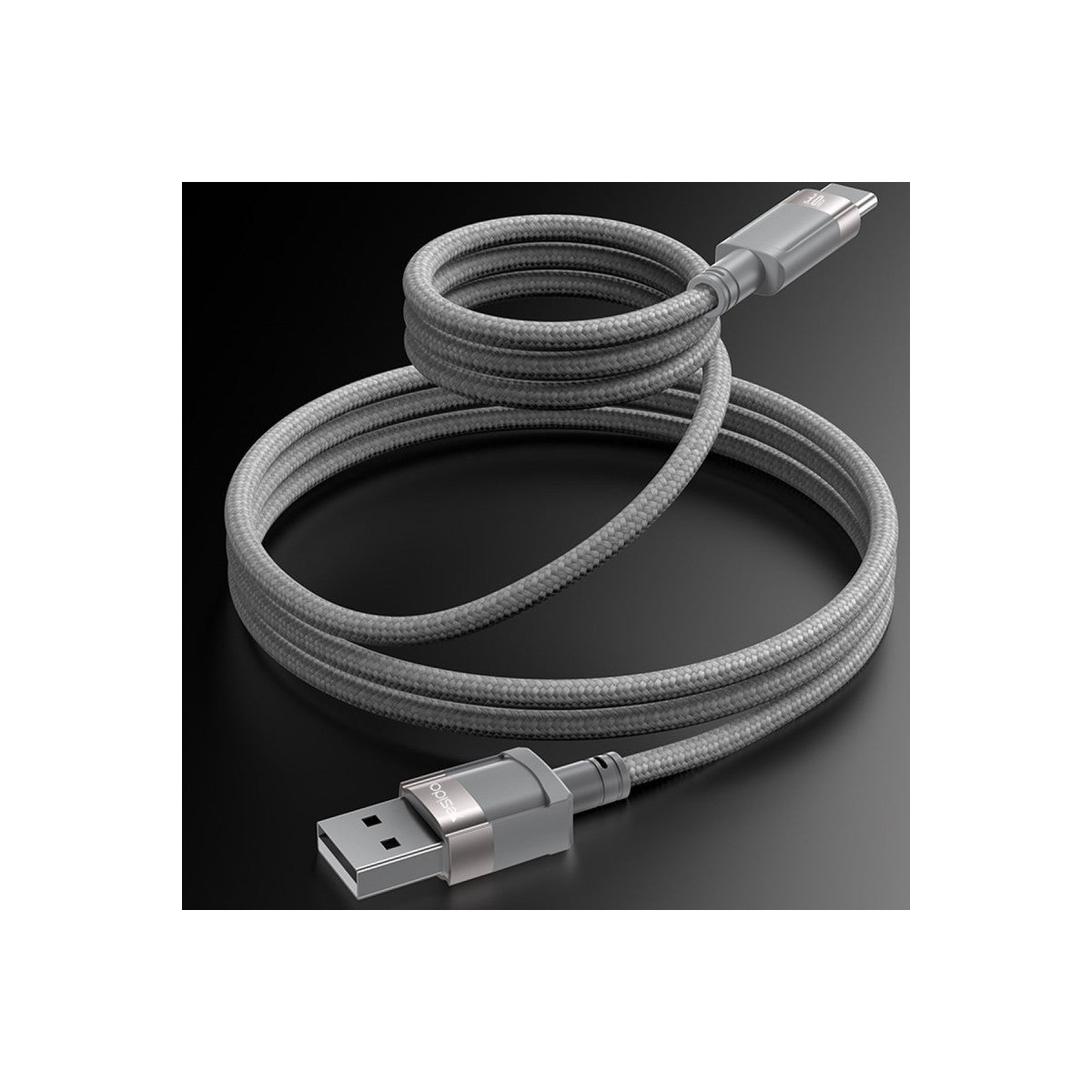 Yesido CA173 1M 60W USB to Type-C Manyetik Katlanma Özellikli PD Hızlı Şarj Kablosu