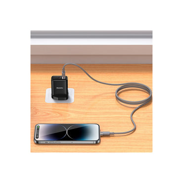 Yesido CA174 1M 27W USB to Lightning Manyetik Katlanma Özellikli PD Hızlı Şarj Kablosu