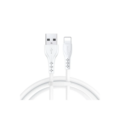 Yesido CA71 1M 2A Usb to Lightning Hızlı Şarj Kablosu - Beyaz