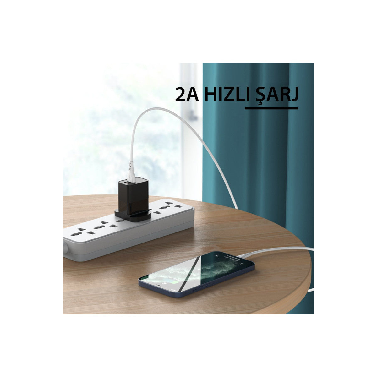 Yesido CA71 1M 2A Usb to Lightning Hızlı Şarj Kablosu