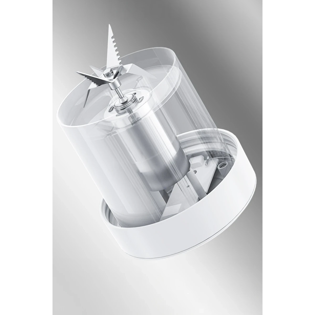 Yesido EC17 80W 18.500 RPM Hızında Şarjlı Taşınabilir Blender - Beyaz