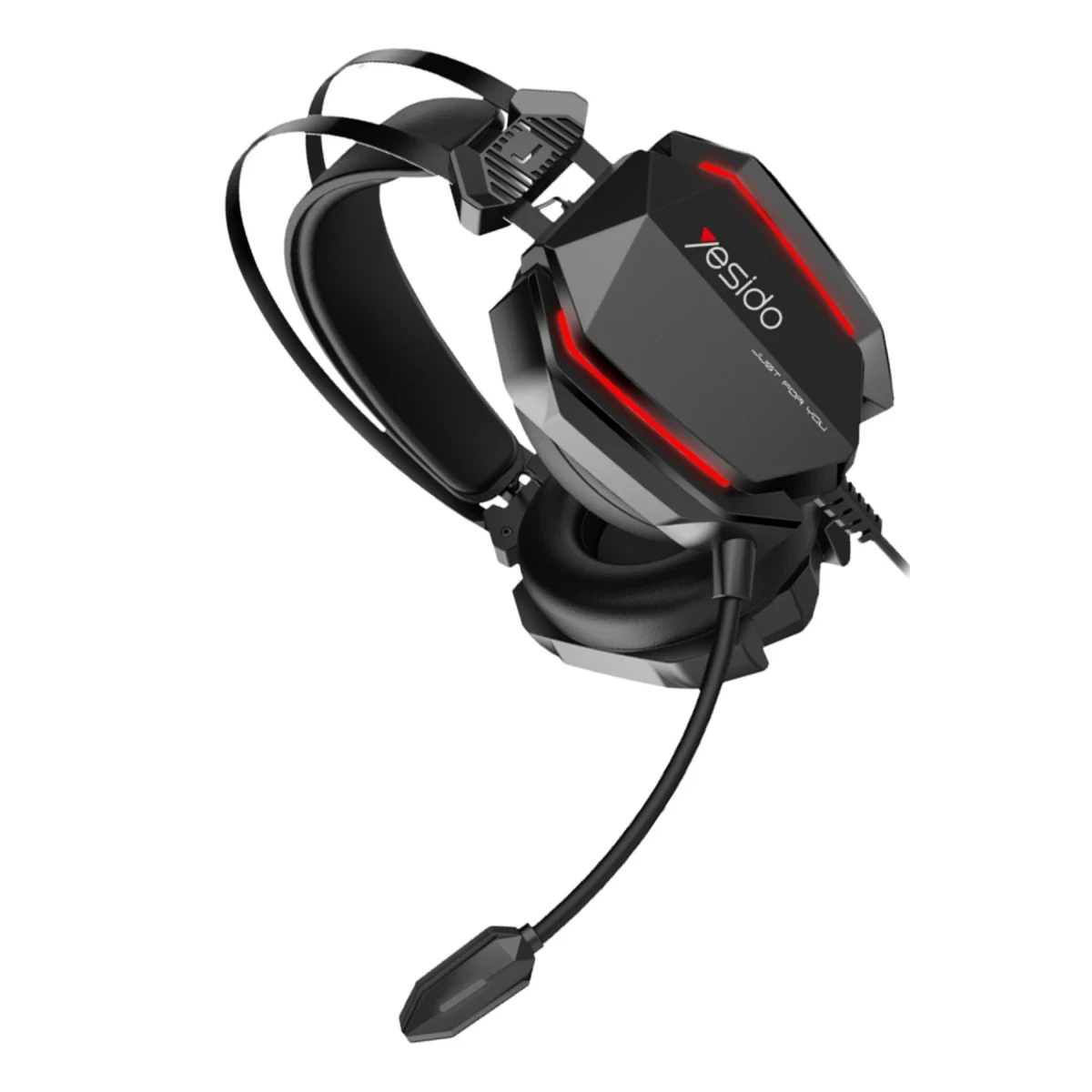 Yesido EK03 Kafaüstü Kablolu RGB Gaming Kulaklık - Siyah