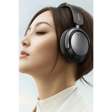 Yesido EP07 BT 5.3 Hibrit Aktif Gürültü Engelleyici Özellikli Kafaüstü Bluetooth Kulaklık - Siyah