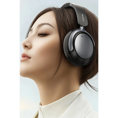 Yesido EP07 BT 5.3 Hibrit Aktif Gürültü Engelleyici Özellikli Kafaüstü Bluetooth Kulaklık - Siyah