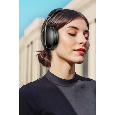 Yesido EP08 BT 5.3 Aktif Gürültü Engelleyici Özellikli Kafaüstü Bluetooth Kulaklık - Siyah