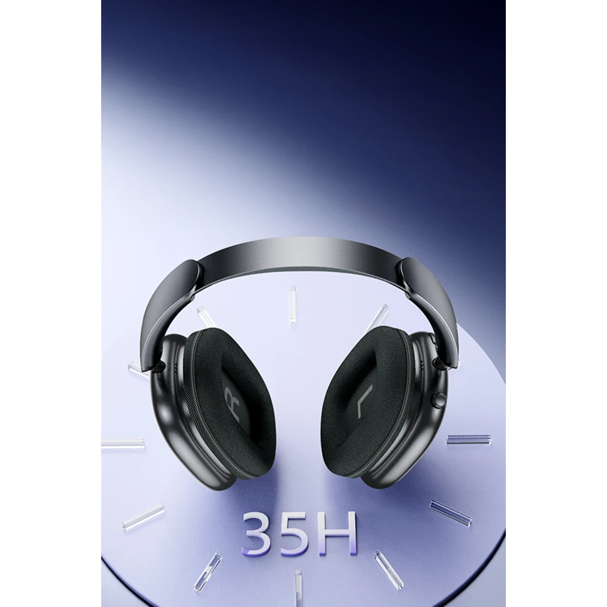 Yesido EP10 BT 5.4 USB-C Şarj Destekli Kafaüstü Bluetooth Kulaklık – Siyah