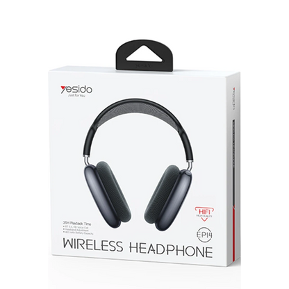Yesido EP14 BT 5.4 Yüksek Ses Kaliteli Kafaüstü Bluetooth Kulaklık - Siyah