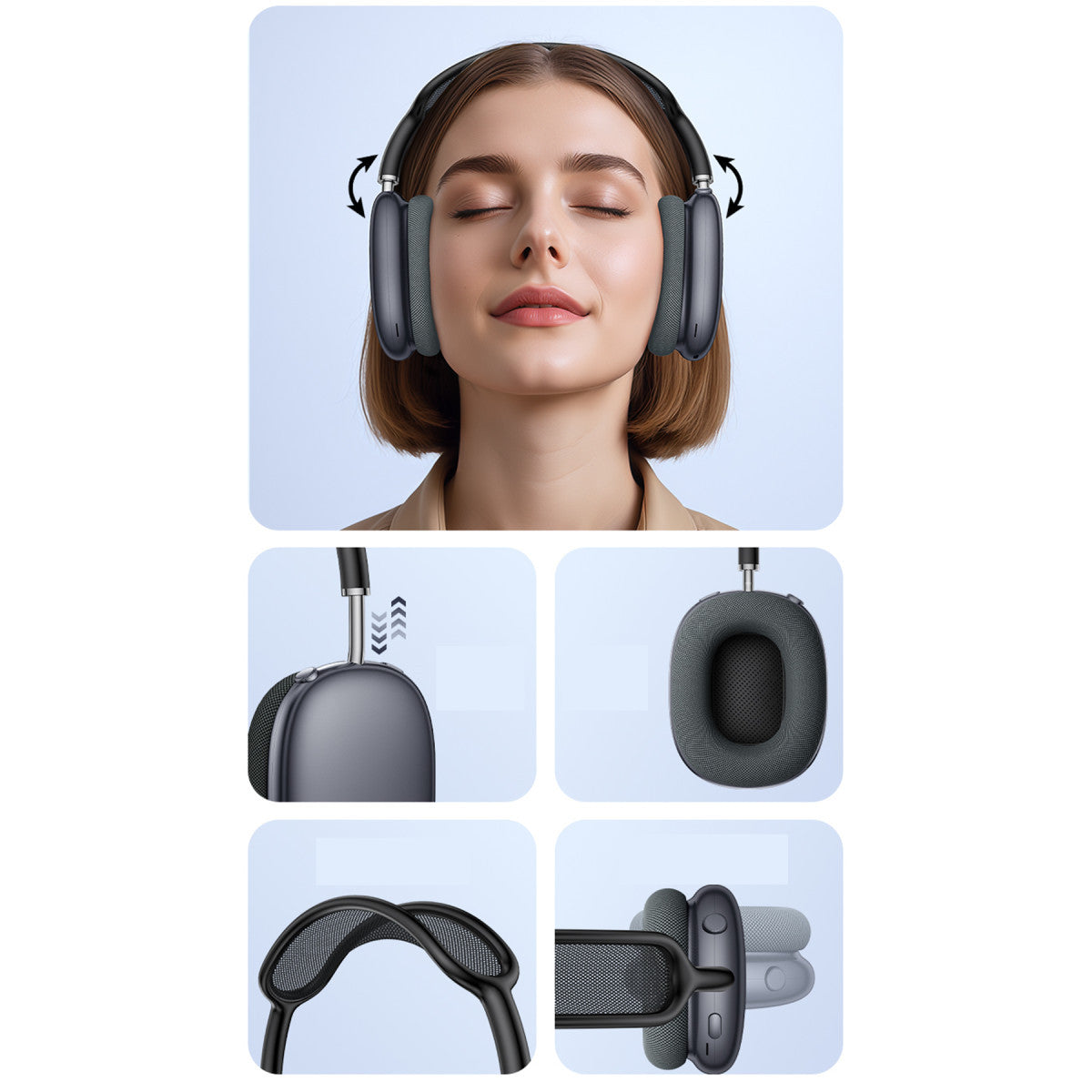 Yesido EP14 BT 5.4 Yüksek Ses Kaliteli Kafaüstü Bluetooth Kulaklık