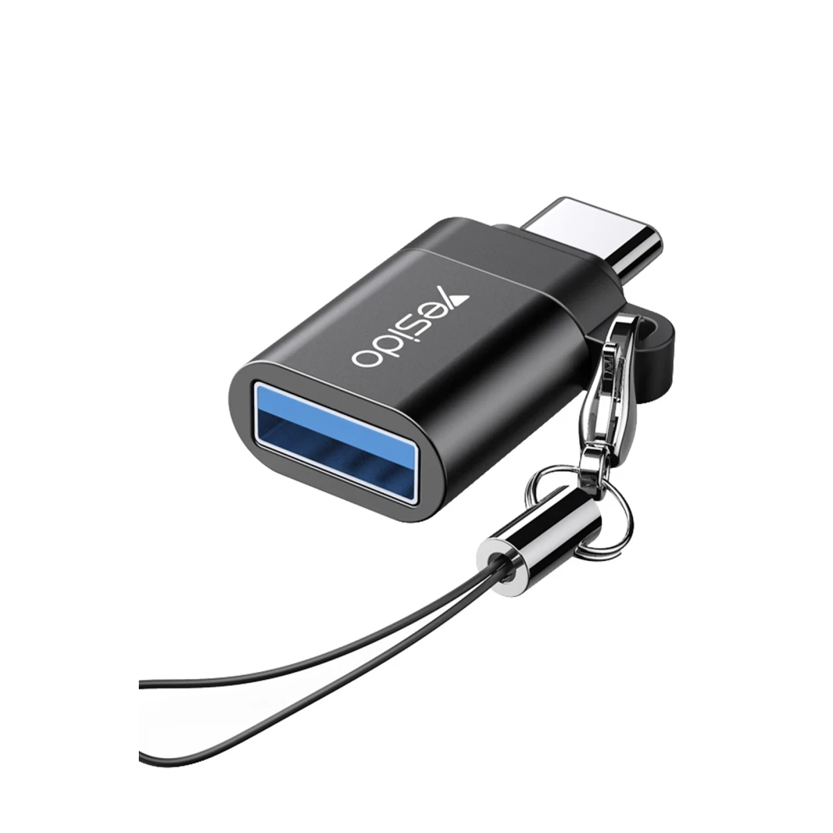 Yesido GS06 Type-C to USB 3.0 OTG Dönüştürücü - Siyah