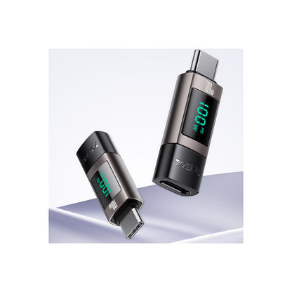 Yesido GS24 Type-C to Type-C 100W Dijital Ekranlı Dönüştürücü
