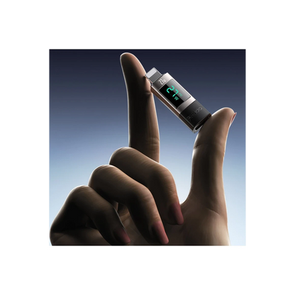 Yesido GS25 Lightning to Type-C 27W Dijital Ekranlı Dönüştürücü - Siyah
