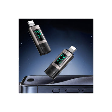 Yesido GS25 Lightning to Type-C 27W Dijital Ekranlı Dönüştürücü