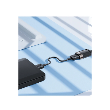 Yesido GS26 1.5M USB to Dişi USB 480 Mbps Data Aktarım Hızlı Dönüştürücü Kablo - Siyah