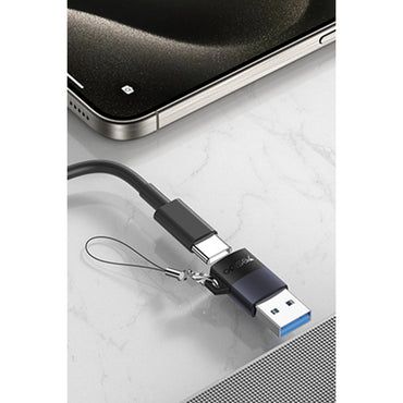 Yesido GS34 USB to Type-C 480 Mbps Data ve 18W Hızlı Şarj Destekli OTG Dönüştürücü