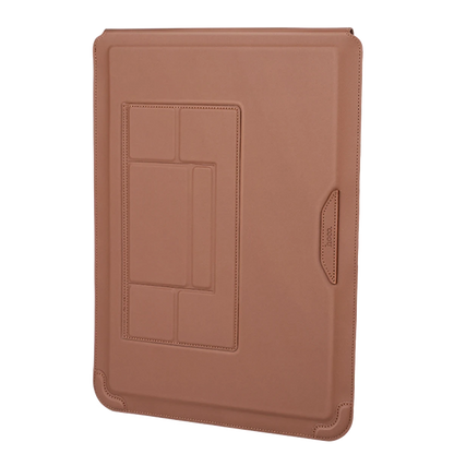 Hoco. GT5 Delight Serisi Çok Fonksiyonlu 14 inç Notebook Çantası - Kahverengi