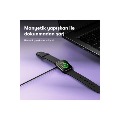 Yesido IO17 1.89 inç IP68 Su Geçirmez Konuşmalı Akıllı Saat - Siyah
