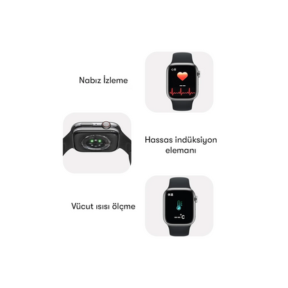 Yesido IO18 1.89 inç IP68 Su Geçirmez Konuşmalı Akıllı Saat - Siyah