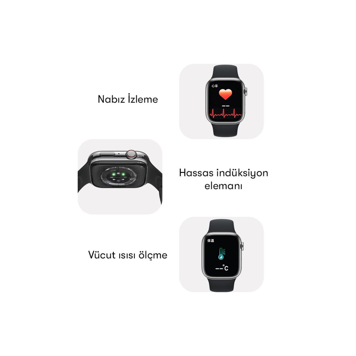Yesido IO18 1.89 inç IP68 Su Geçirmez Konuşmalı Akıllı Saat
