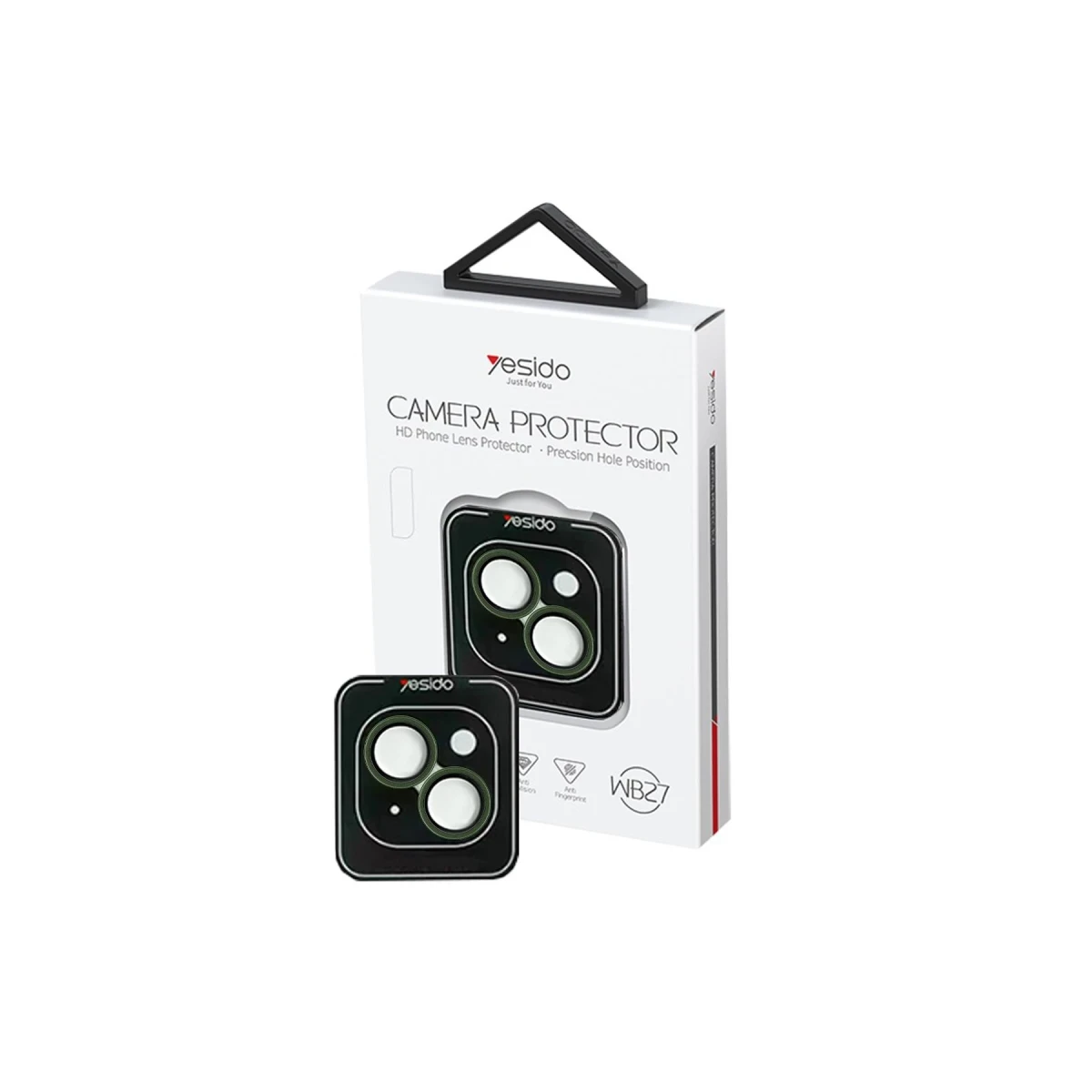 Yesido Apple iPhone 13 WB27 Metal Kamera Lens - Yeşil