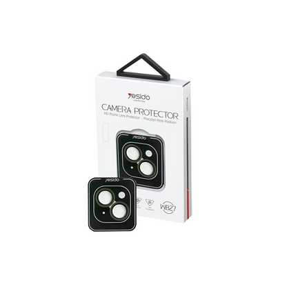 Yesido Apple iPhone 13 WB27 Metal Kamera Lens - Yeşil