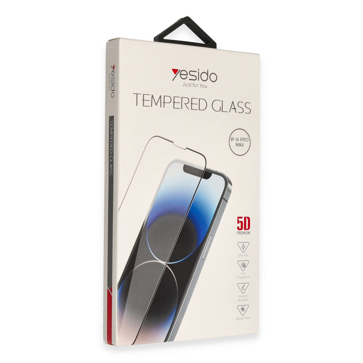 Yesido Apple iPhone 14 Pro Max TG12 5D Cam Ekran Koruyucu