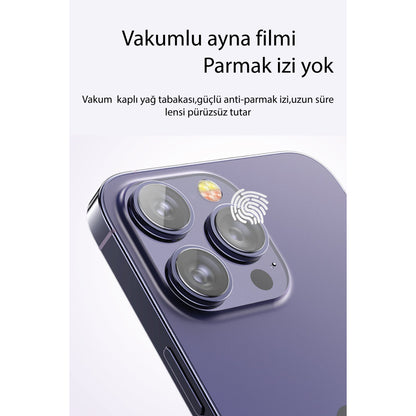 Yesido Apple iPhone 14 Pro Max WB27 Metal Kamera Lens