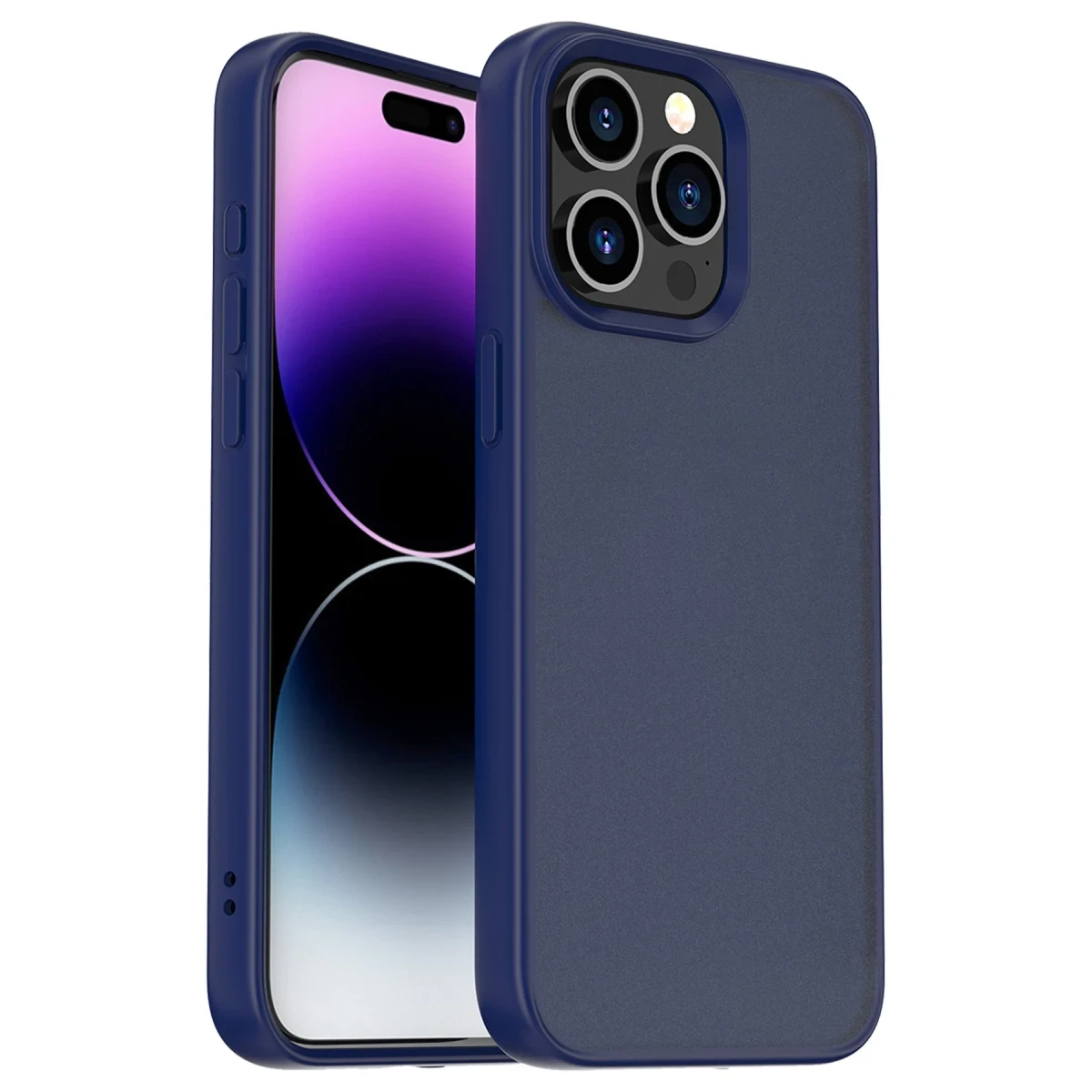Yesido Apple iPhone 14 Pro PC05 Tower Kapak - Lacivert