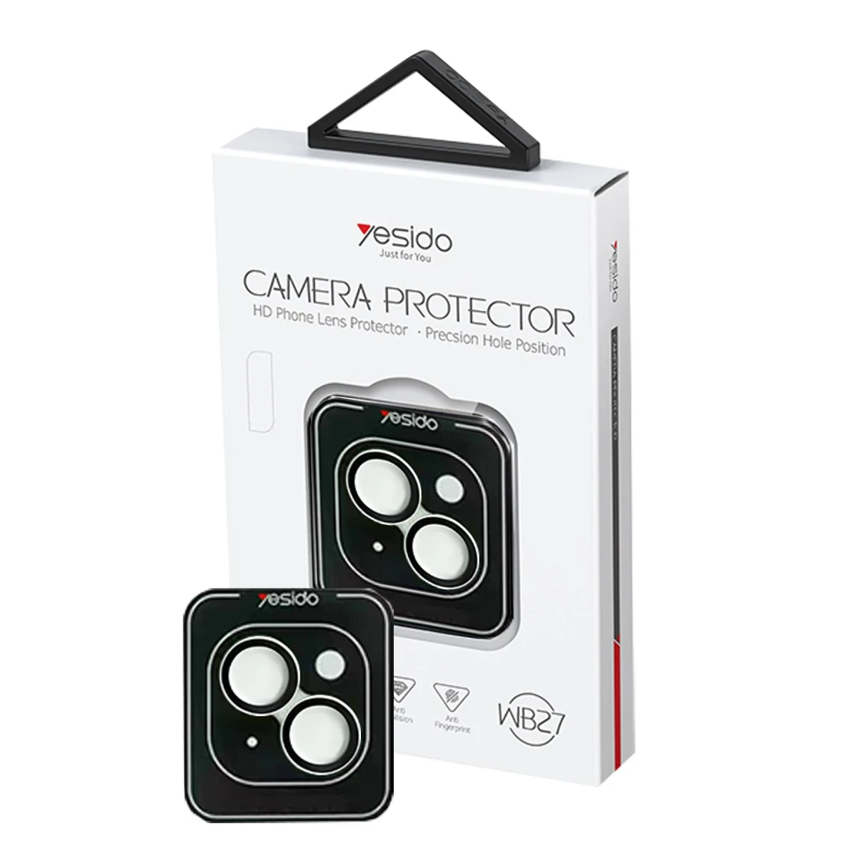 Yesido Apple iPhone 14 WB27 Metal Kamera Lens - Gümüş