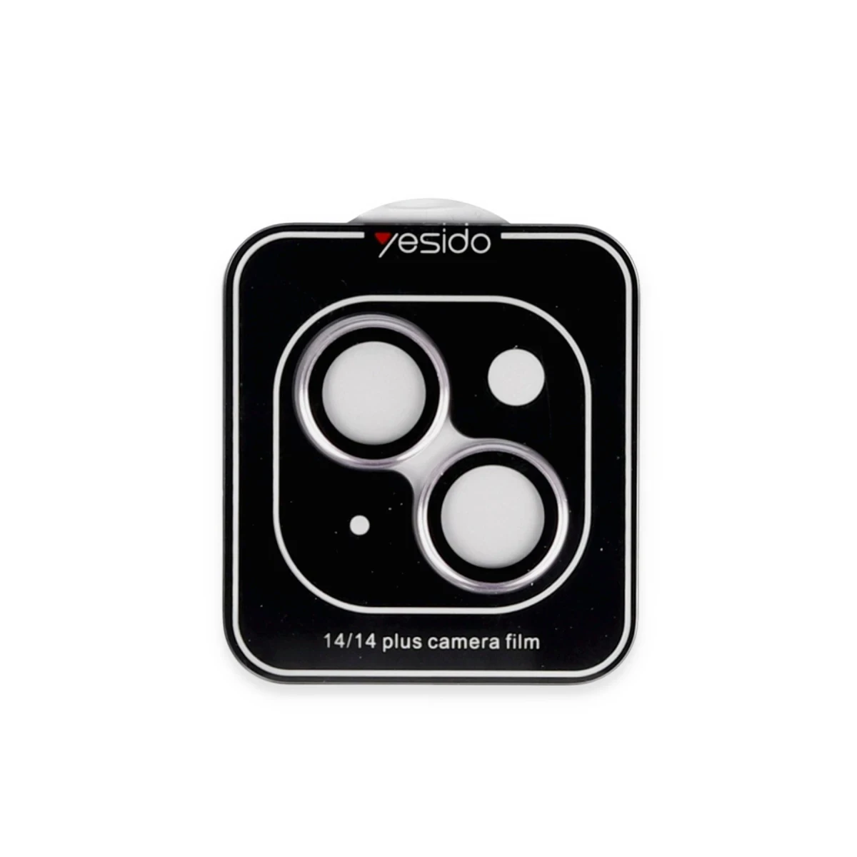 Yesido Apple iPhone 14 WB27 Metal Kamera Lens - Lila