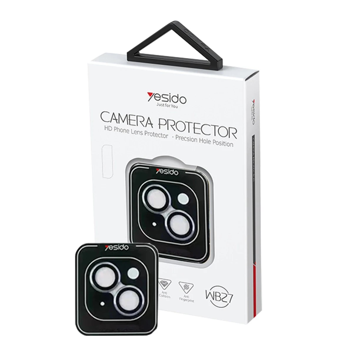Yesido Apple iPhone 14 WB27 Metal Kamera Lens - Mavi