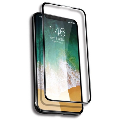 Yesido Apple iPhone 15 TG12 5D Cam Ekran Koruyucu - Siyah