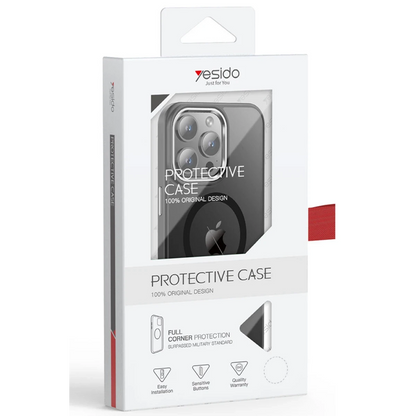 Yesido Apple iPhone 16 PC13 Tazz Magsafe Kapak - Çöl Titanyum