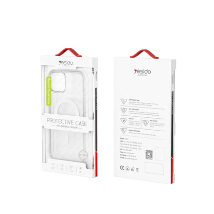 Yesido Apple iPhone 16 Pro Max PC03 Ace Şeffaf Magsafe Kapak