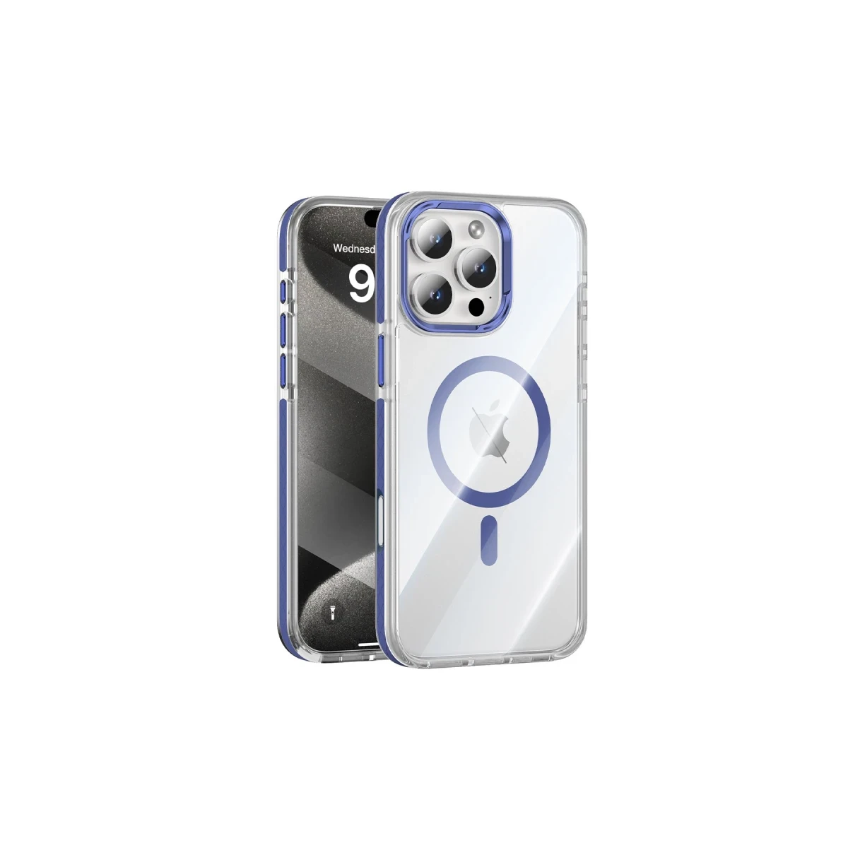 Yesido Apple iPhone 16 Pro Max PC08 Izzy Magsafe Kapak - Lacivert
