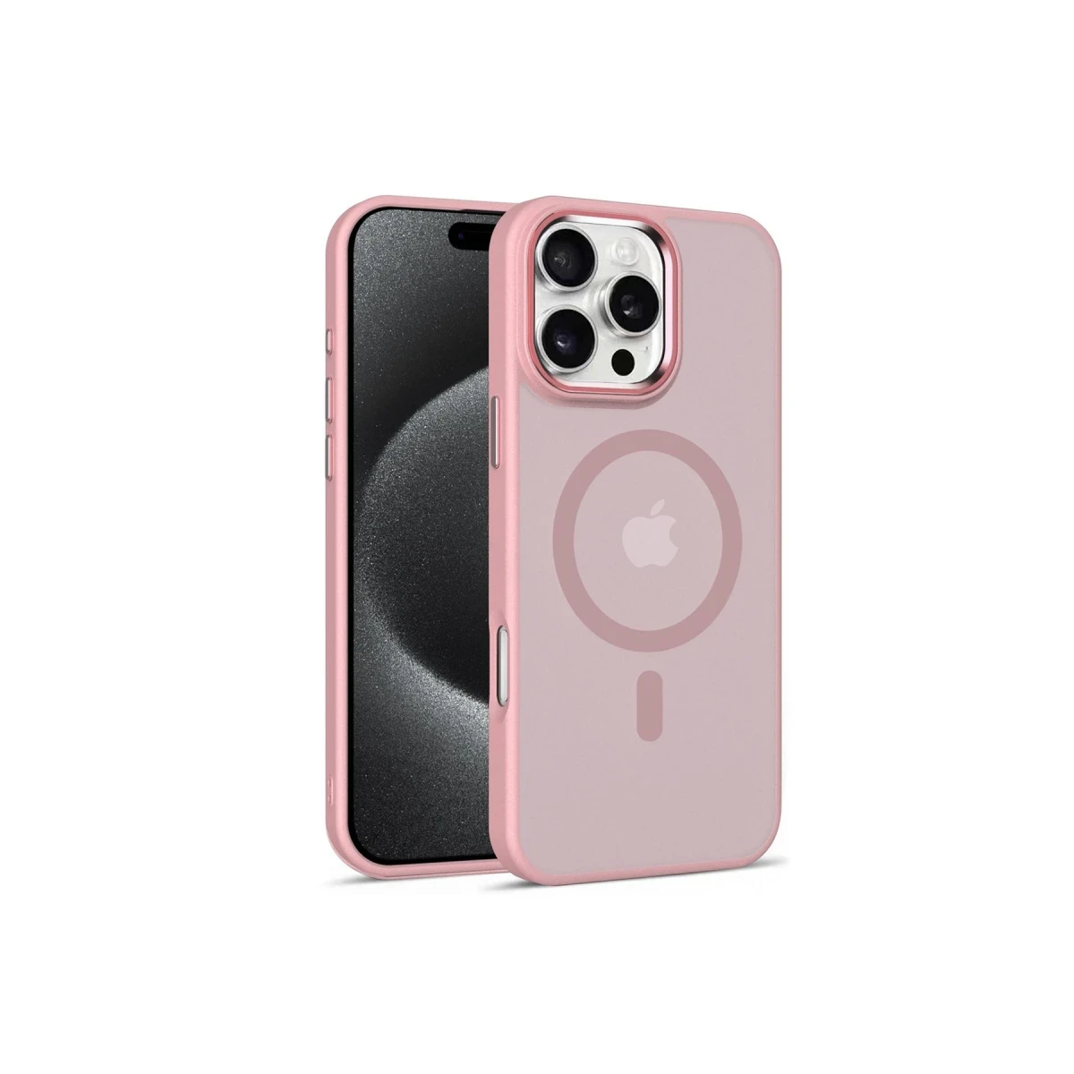 Yesido Apple iPhone 16 Pro Max PC13 Tazz Magsafe Kapak - Pembe